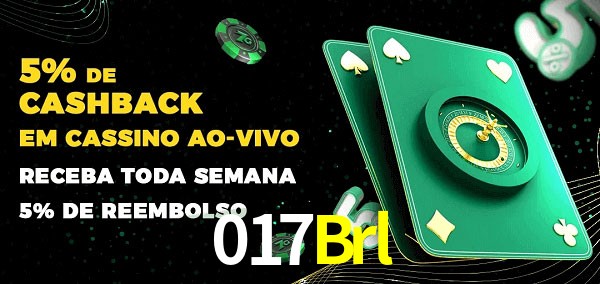 Promoções do cassino ao Vivo 017Brl